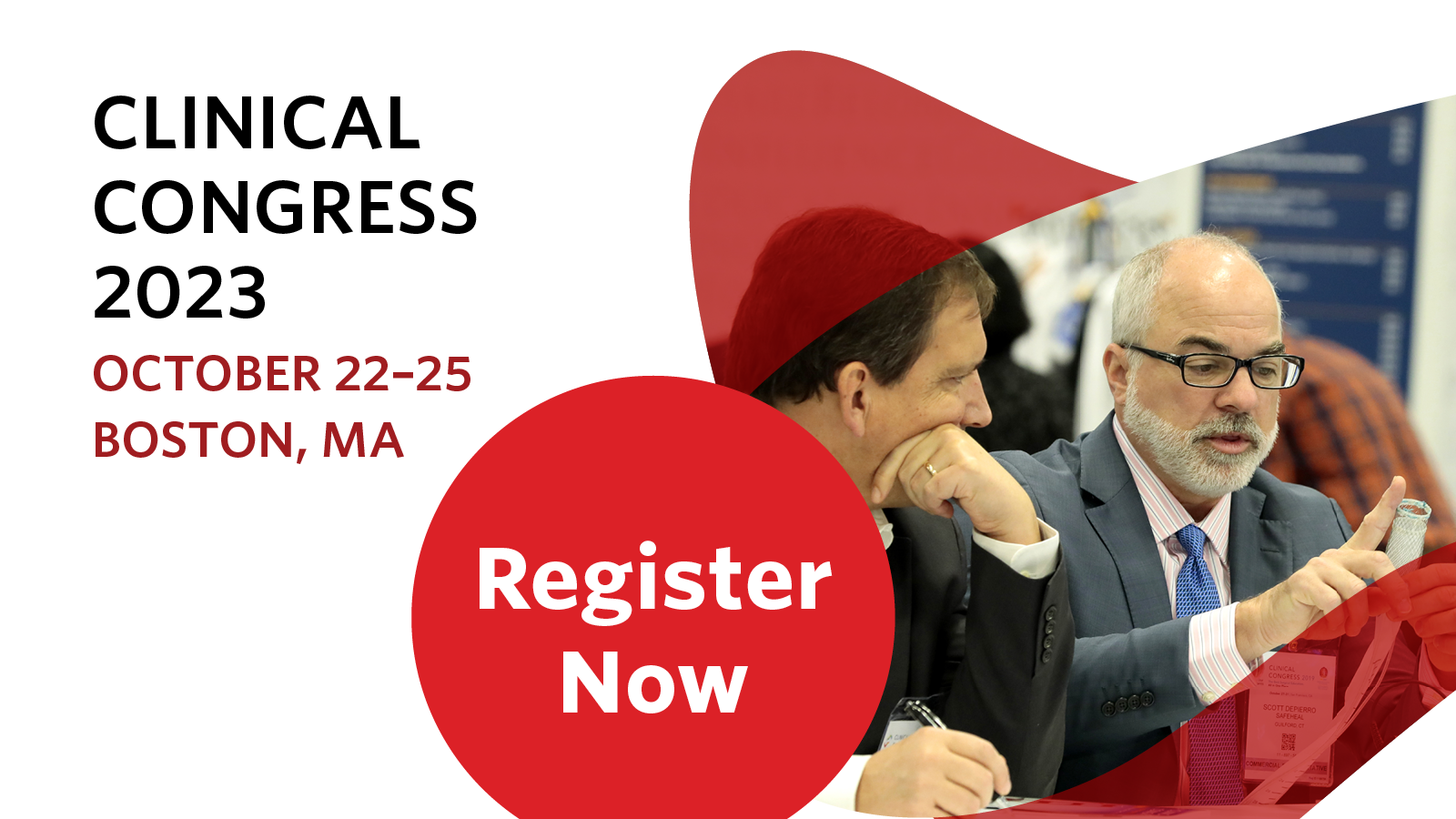Take Advantage of Special Registration Rates for Clinical Congress by Wednesday 