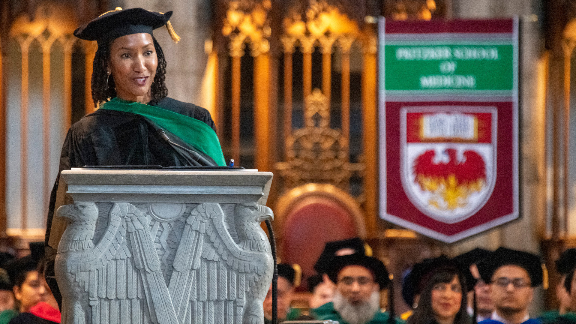 Dr. Patricia Turner Offers Three Pieces of Advice to Medical Graduates at UChicago