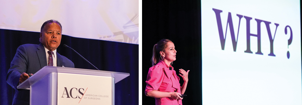 Drs. Robert Higgins and Paula Ferrada reveal their leadership wisdom, while asking the 360 Leadership Summit attendees, "Can you be a leader?"