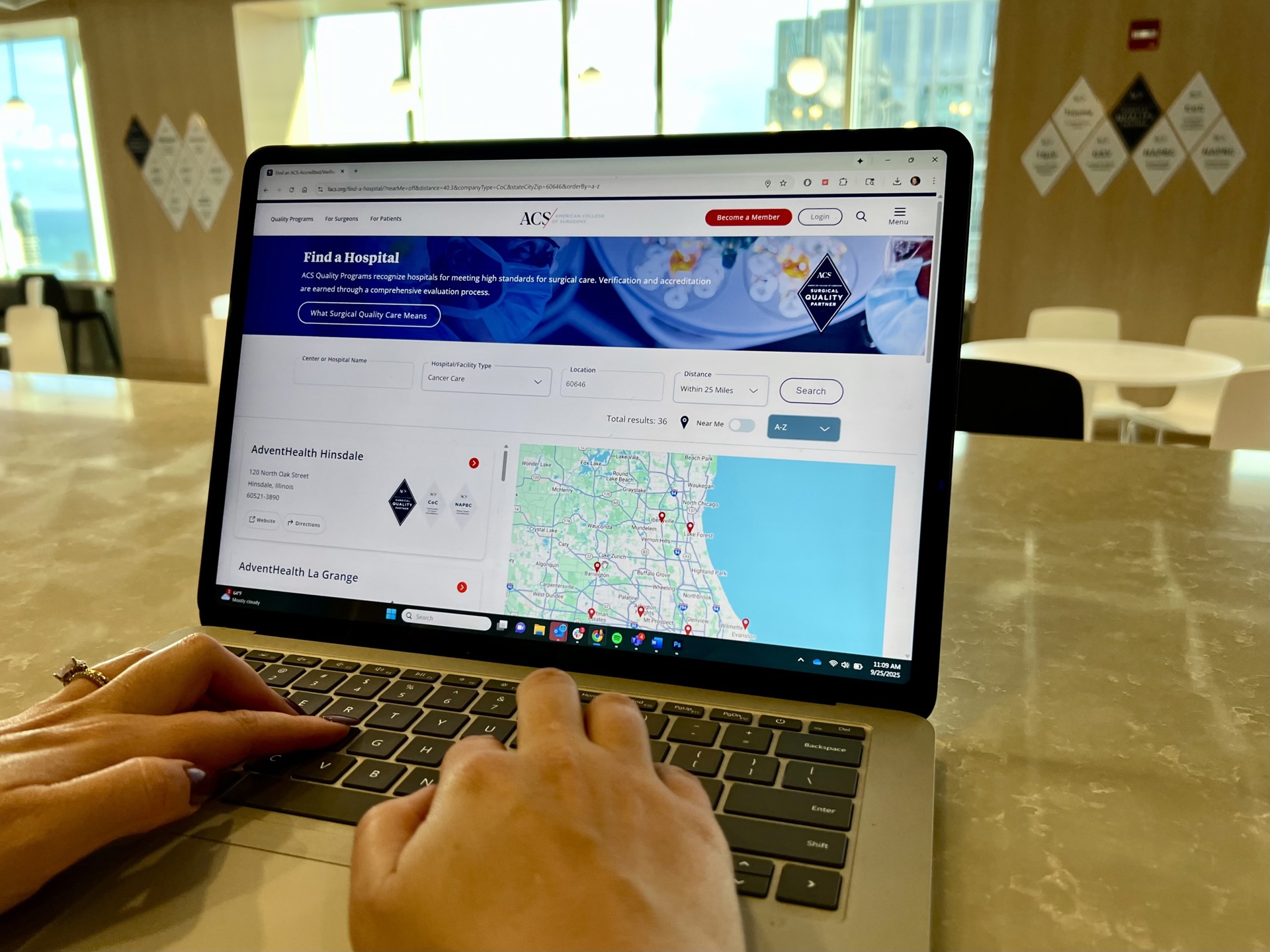 Find a CoC-Accredited Center