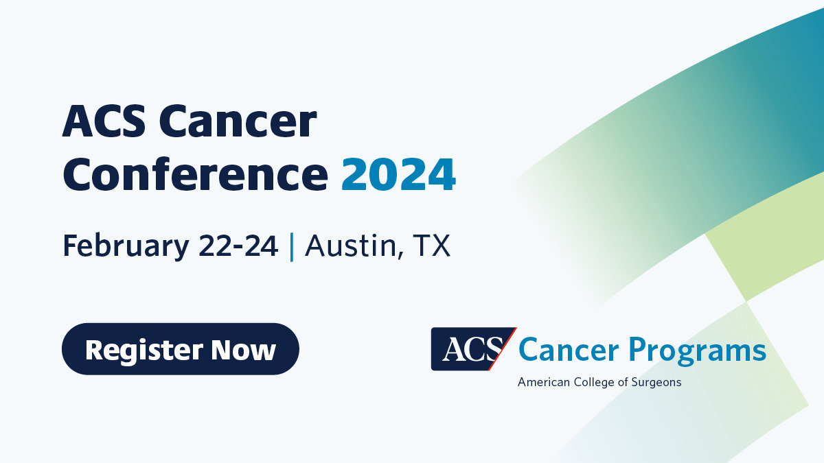 National Cancer Institute Leader to Deliver Keynote at This Month’s ACS Cancer Conference 