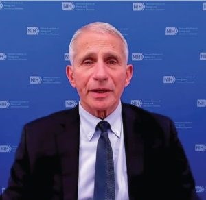 Dr. Anthony Fauci presenting the Martin Memorial Lecture