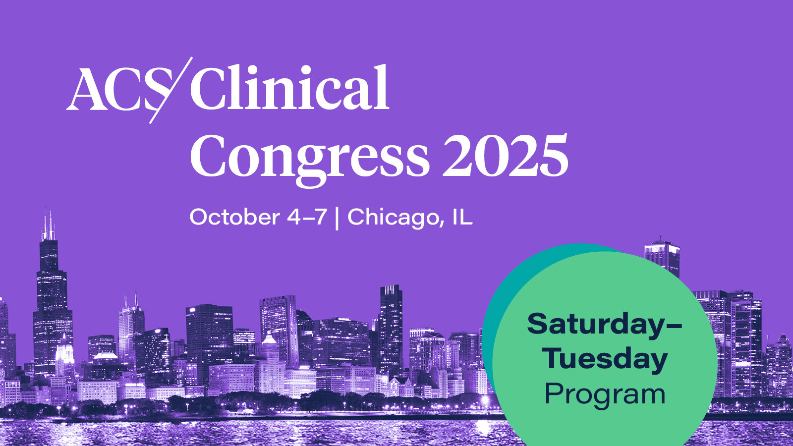 Mark Your Calendar with Key Dates for Clinical Congress 2025