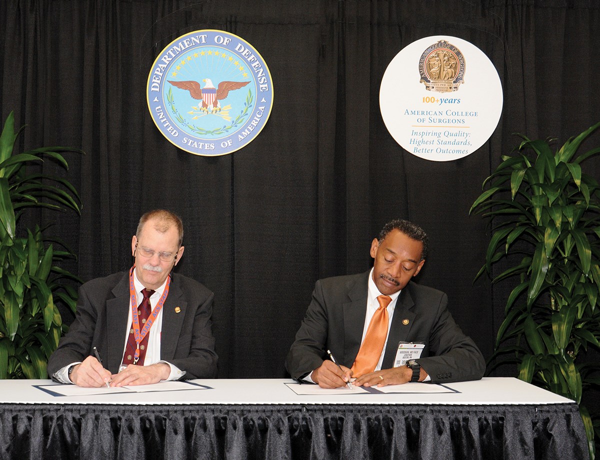 Military Health System Strategic Partnership American College of Surgeons