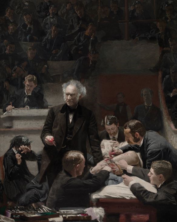 Figure 1. The Gross Clinic, by Thomas Eakins (1875)