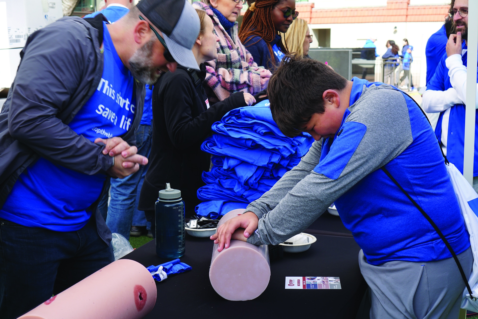 STOP THE BLEED Trains More than 3 Million People to Save a Life in a