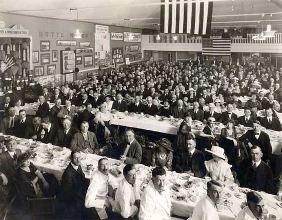 The College's first Sectional Meeting in Butte, MT, September 3-4, 1920. <br>(Photo credit: Jennings and Ward, Butte, MT)