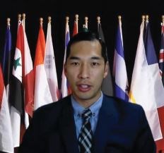 Raphael Chunping Sun, MD, Chair, ACS Resident and Associate Society, presented the Response on Behalf of New Fellows