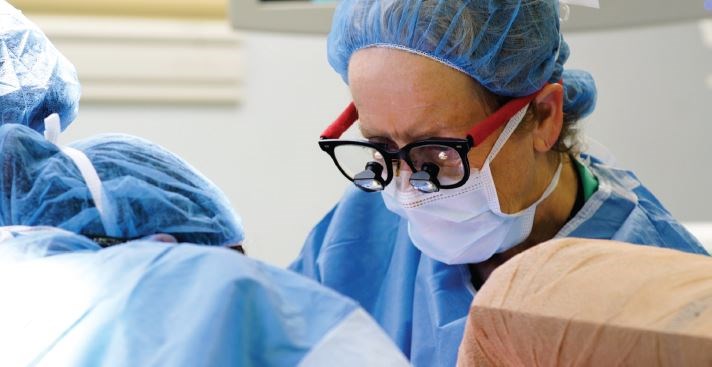 Dr. Freischlag in surgery