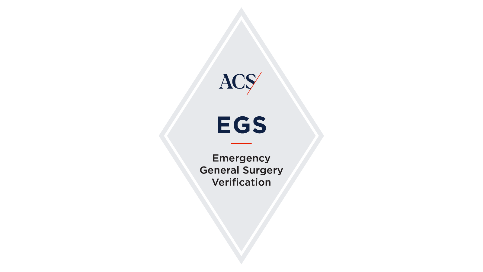 Emergency General Surgery Verification Program (EGS)