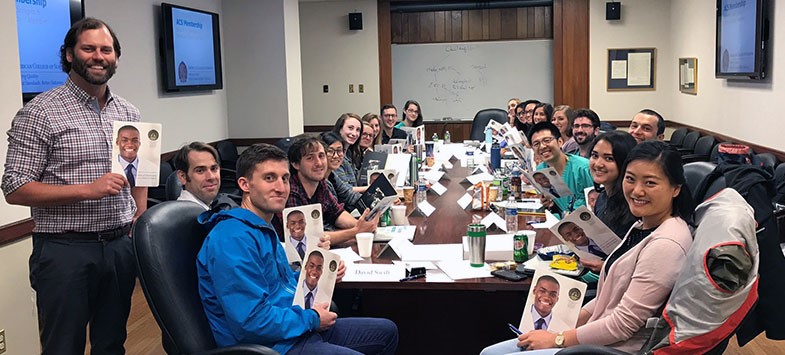 Christopher DuCoin, MD, FACS, presents the ACS Medical Student Toolkit to the Tulane Honors Surgery Interest Group at Tulane University School of Medicine