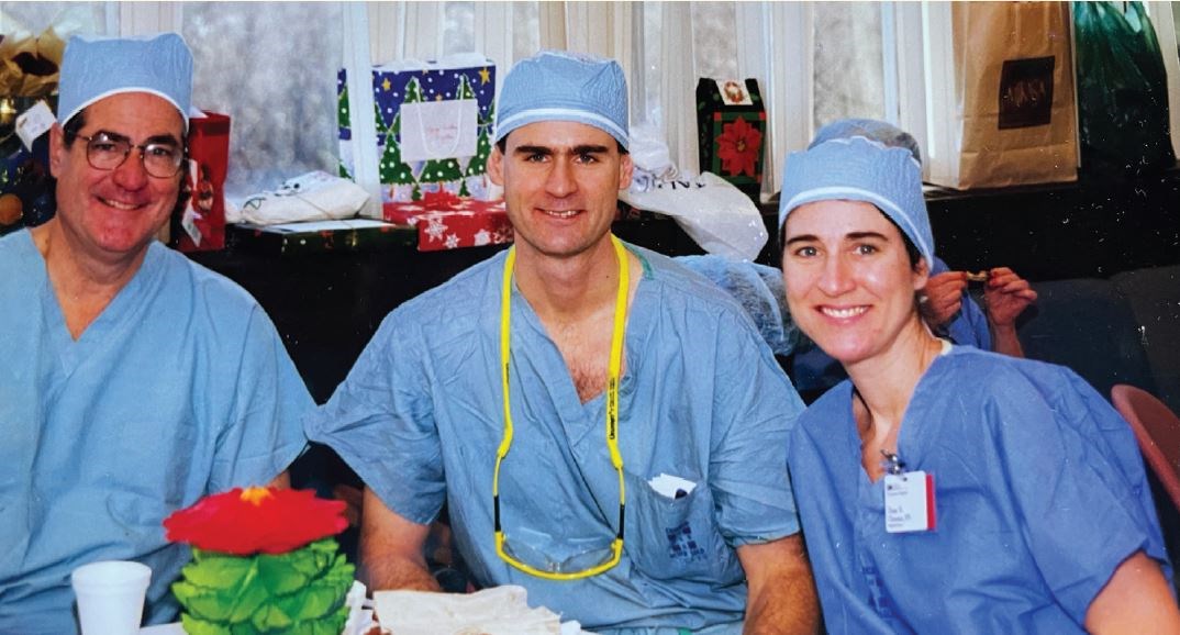 The Winchesters, from left; David P., David J., and Diane