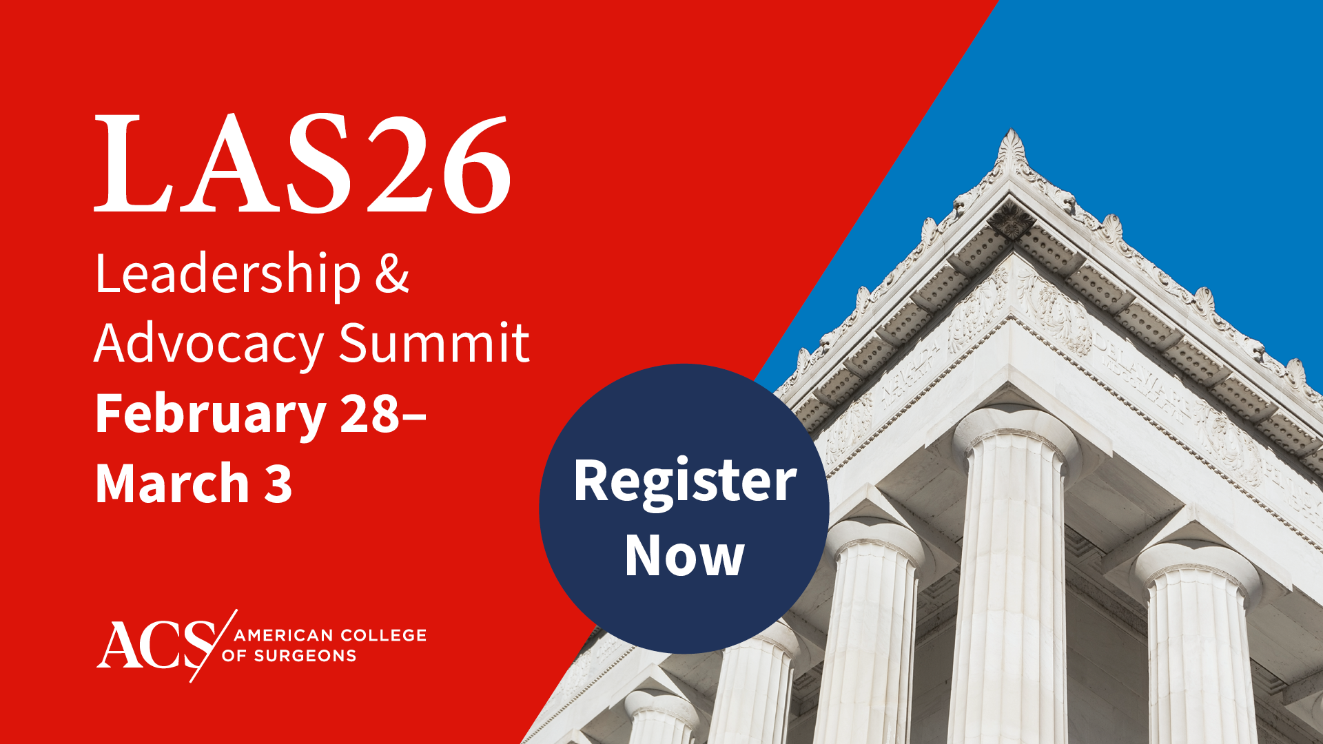 Register for ACS Leadership & Advocacy Summit