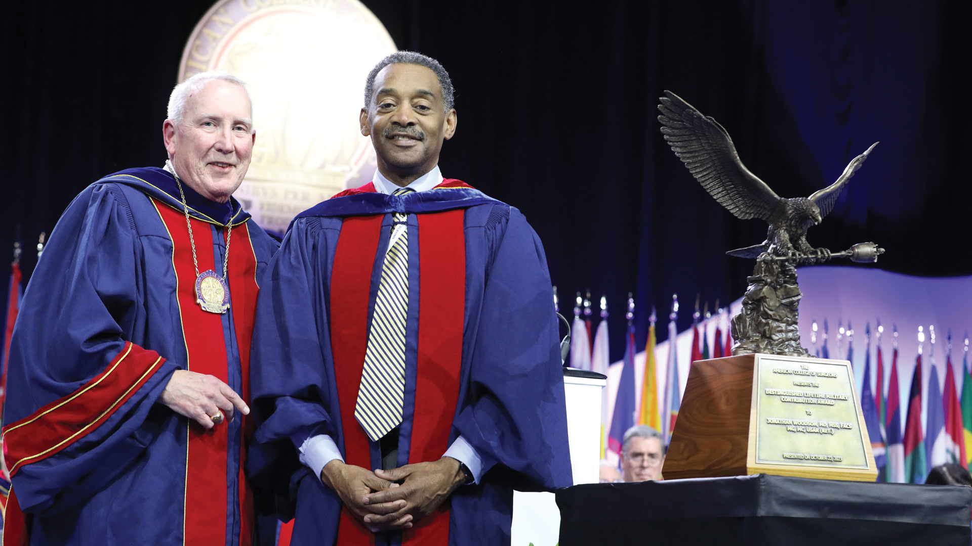 Dr. Jonathan Woodson Becomes Fourth Recipient of ACS Lifetime Military Award