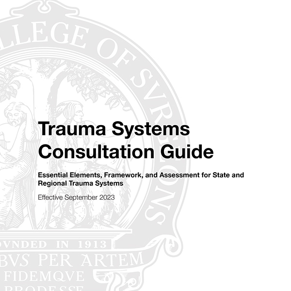 Trauma Systems Consultation Guide