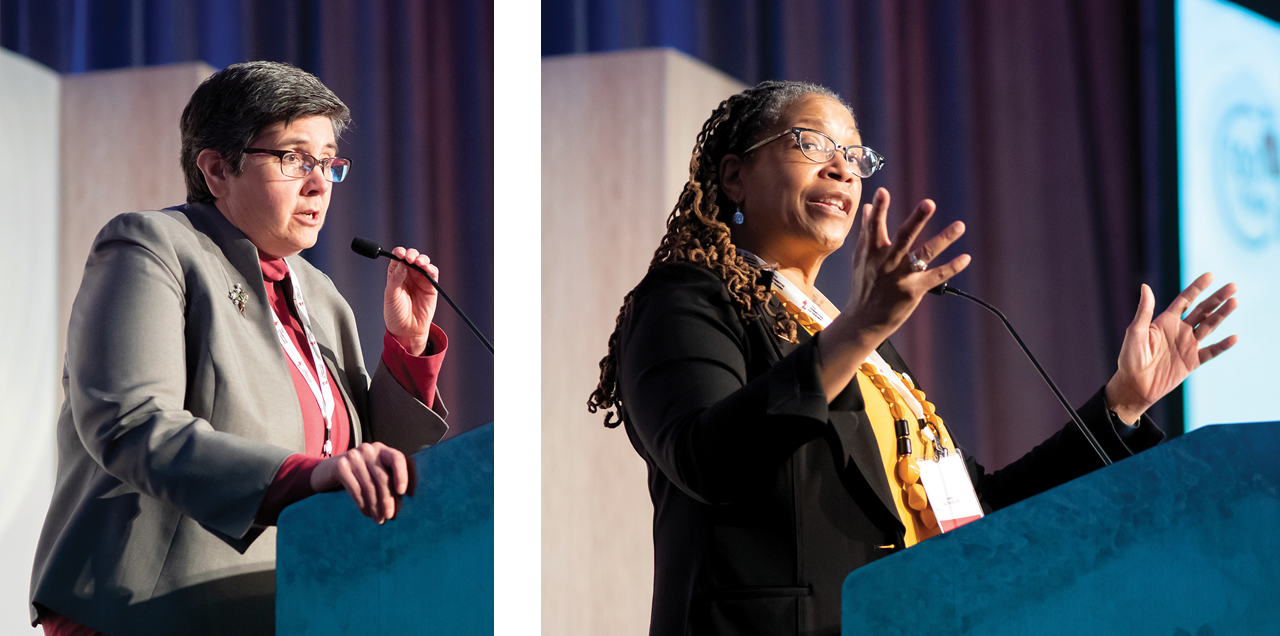 Dr. Eileen Bulger and Dr. Sharon Henry