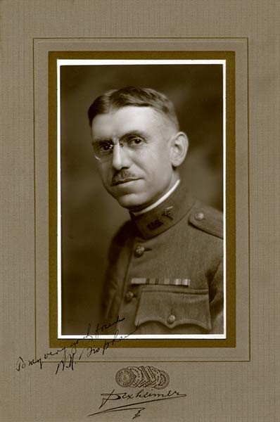Colonel William N. Bispham, MD, FCS, 1875-1945 (Photo credit: H.P. Dexheimer, Indiana)