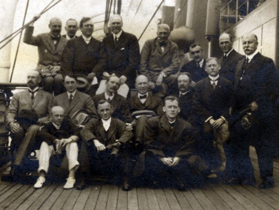 Members of the American Clinical Surgery Society on deck