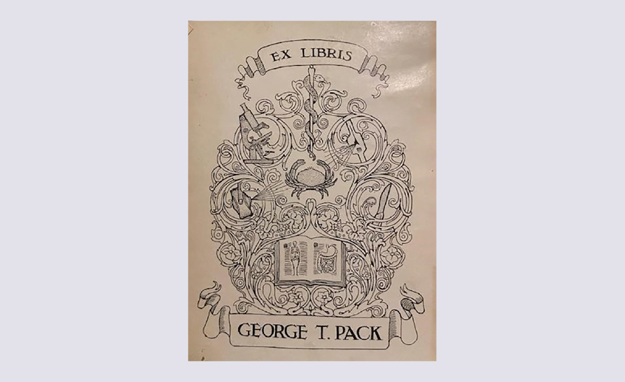 The George Pack bookplate