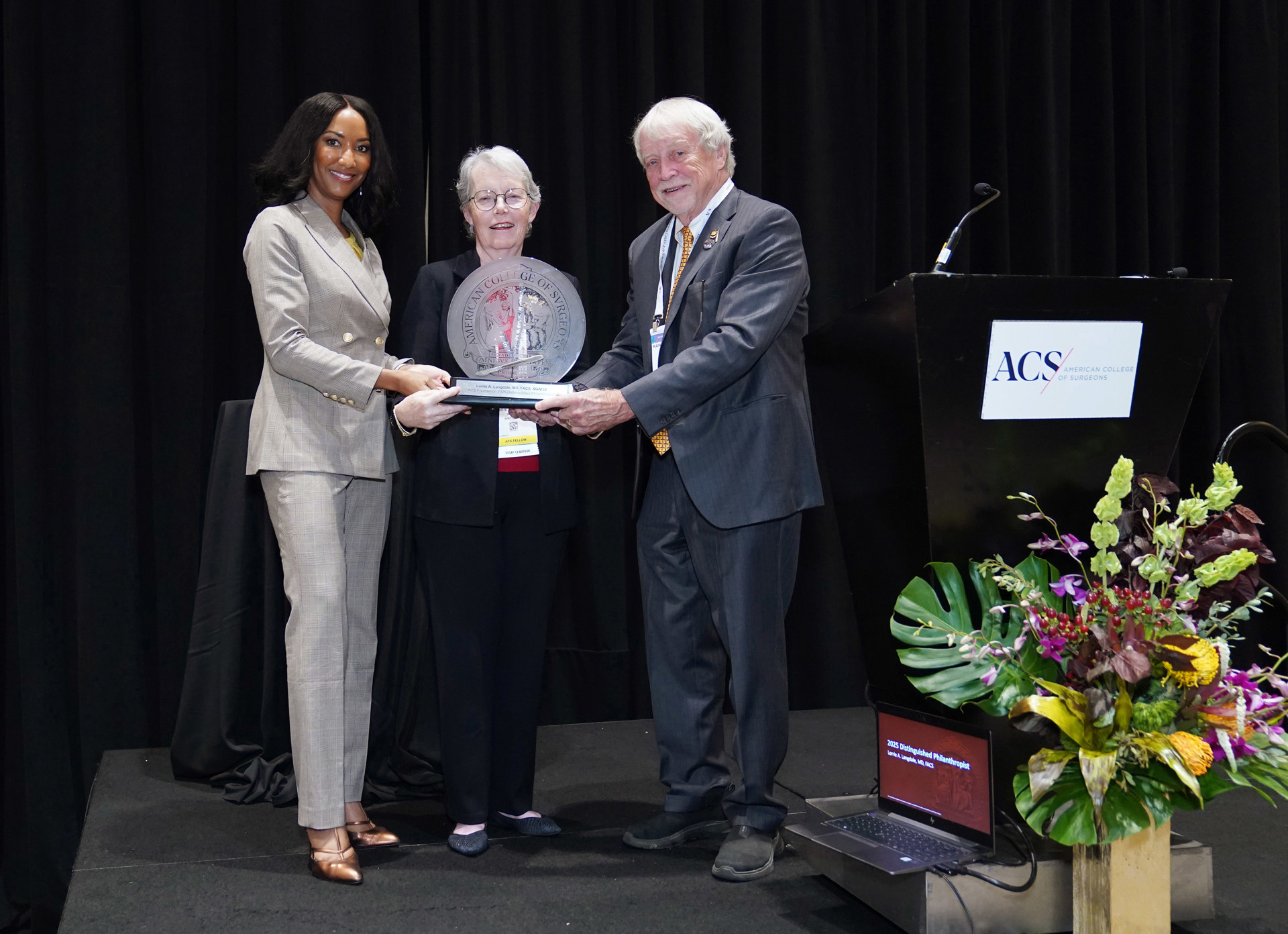 ACS Foundation Honors Dr. Lorrie Langdale with Distinguished Philanthropist Award