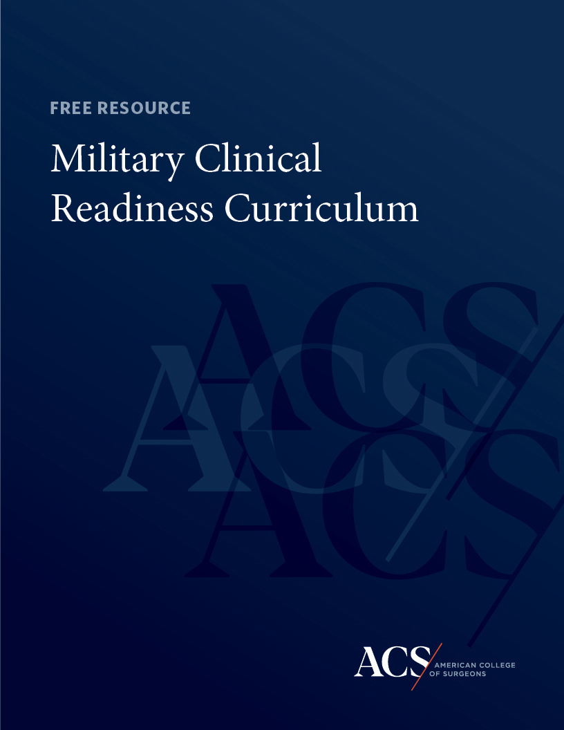 Military Clinical Readiness Curriculum | ACS