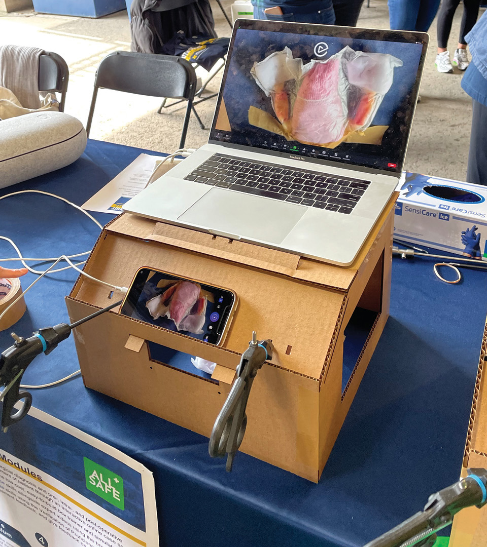 Low-Cost Box Trainer Guides Learners in LMICs and Students Closer to ...