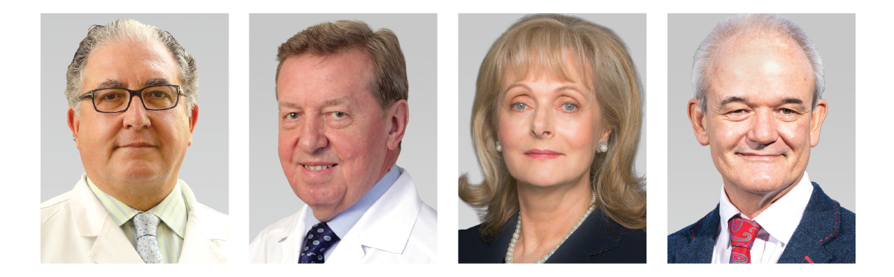 From left to right: Drs. Antonio Jose Torres, Petr Tsarkov, Laura G. Viani, and Peter-John Wormald