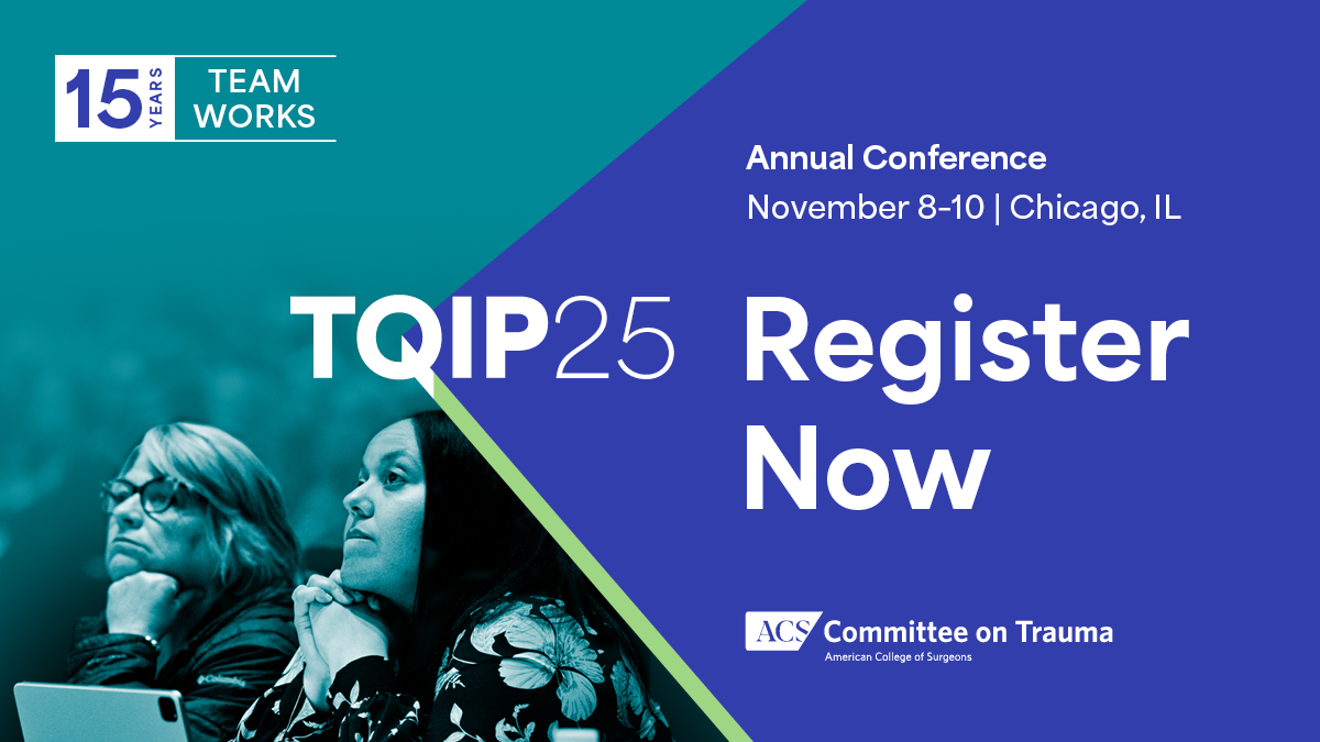 TQIP Annual Conference Begins This Weekend