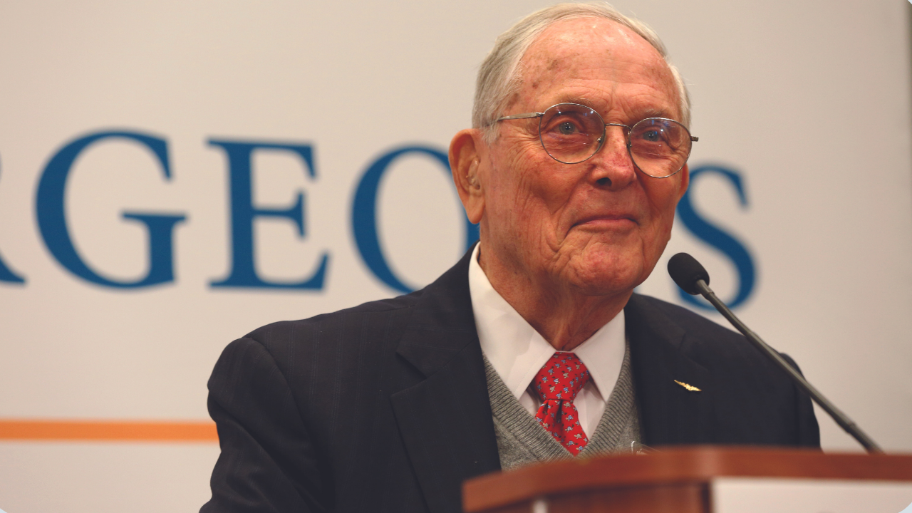 Dr. W. Hardy Hendren at the 2016 Clinical Congress Icons of Surgery presentation