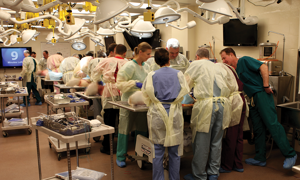 The ASSET+ expeditionary course developed by Colonel (ret) Mark W. Bowyer, MD, FACS, was piloted in Baltimore at the University of Maryland R Adams Cowley Shock Trauma Center in April 2019