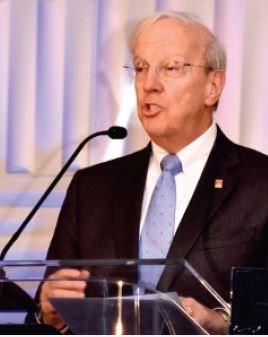 Dr. Daly speaking on safe pain management education at the 2018 ACS Leadership & Advocacy Summit