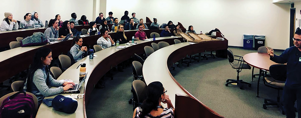 Connecticut Chapter: Surgery Interest Night attendees at the Frank H. Netter School of Medicine at Quinnipiac University.