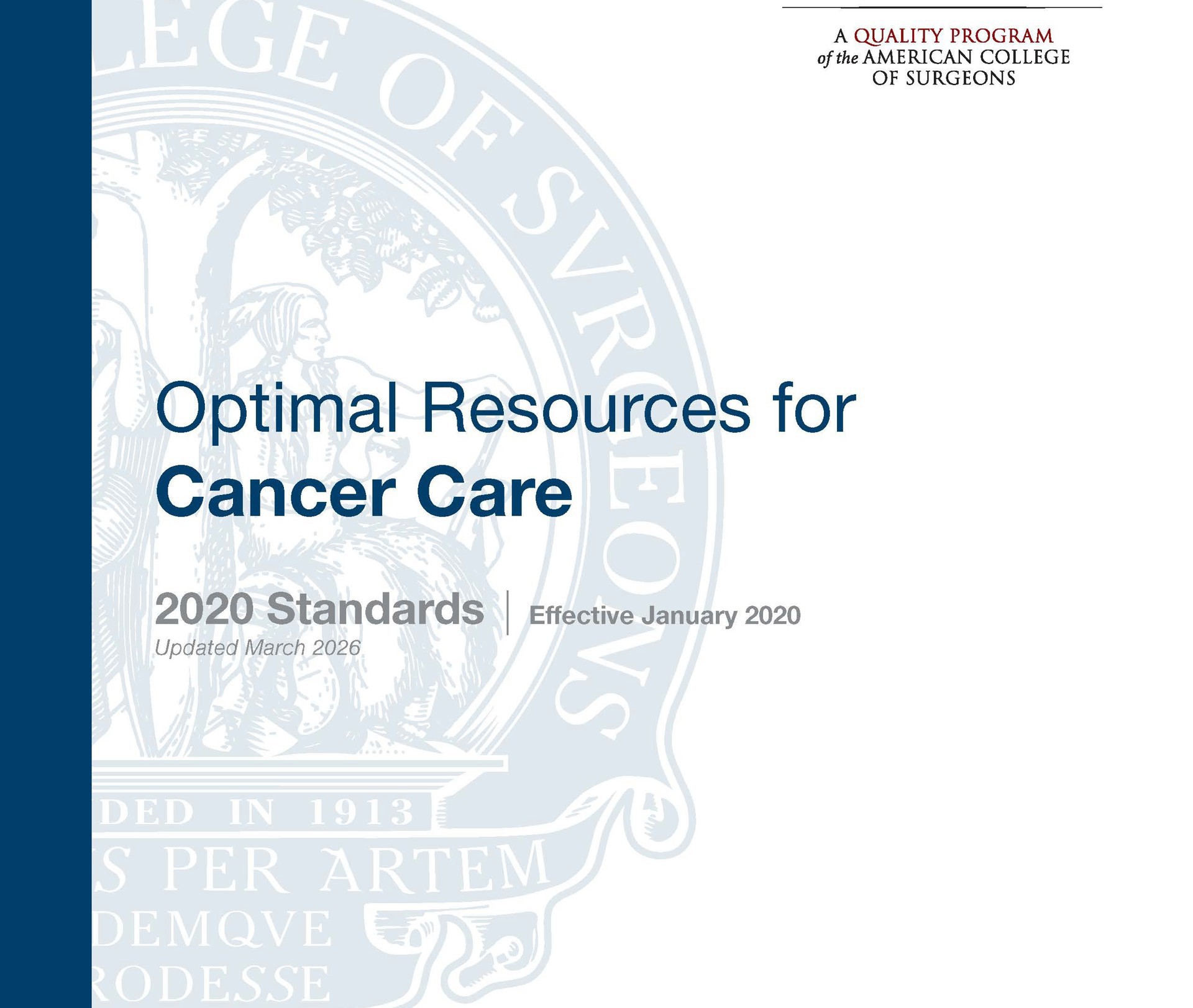 Commission on Cancer Standards