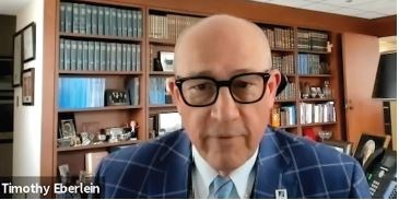 Surgical Forum dedication recipient Dr. Eberlein