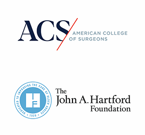 American College of Surgeons and The John A. Hartford Foundation logos