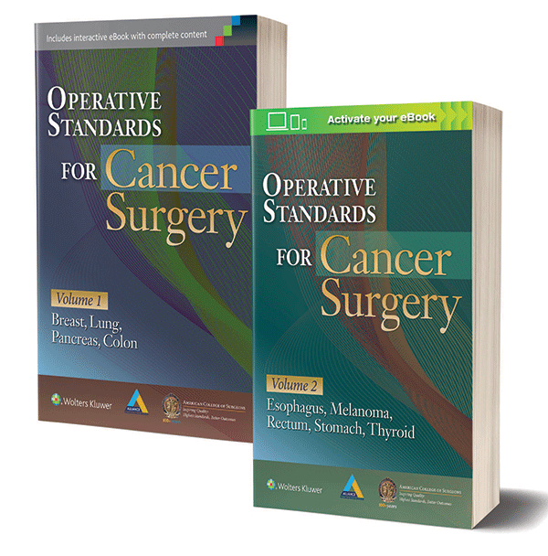 Second volume of Operative Standards for Cancer Surgery manual now