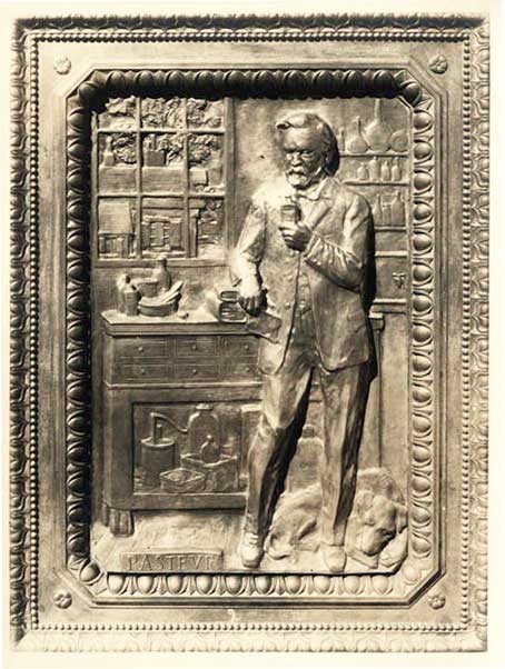 Panel 2: Louis Pasteur