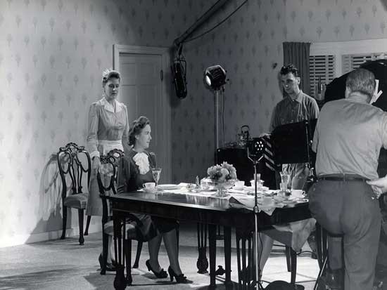 Still from production of RN: Serving All Mankind