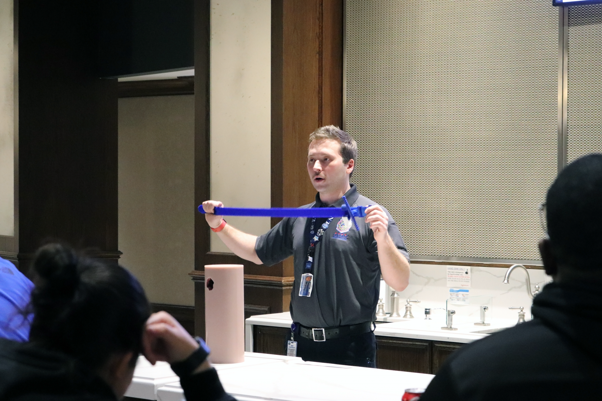 Chicago Cubs ballpark staff and associates have been trained in how to respond if someone is bleeding from an injury. Photo courtesy of City of Chicago/OEMC.