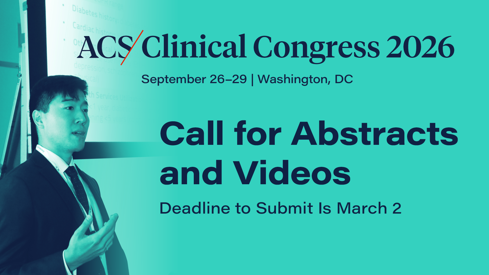 Call for Abstracts, Videos, and Posters