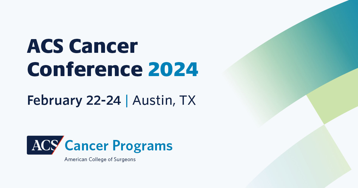 Take Advantage of Early Bird Discount for ACS Cancer Conference by Friday
