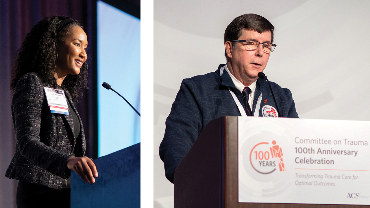 Dr. Patricia Turner and Dr. Ronald Stewart