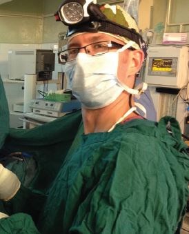 Dr. Mitchell at Tenwek Hospital