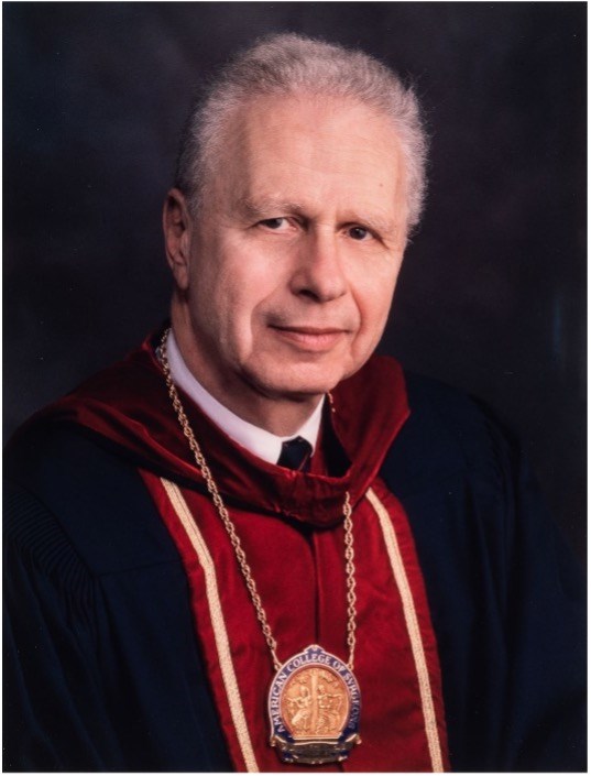 Dr. Schwartz, ACS Presidential portrait. 1997. ACS Archives